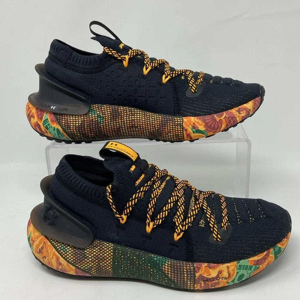 Under Armor Phantom 3 Unisex Day of the Dead Running Shoes Size 7 NWOT - Picture 2 of 12